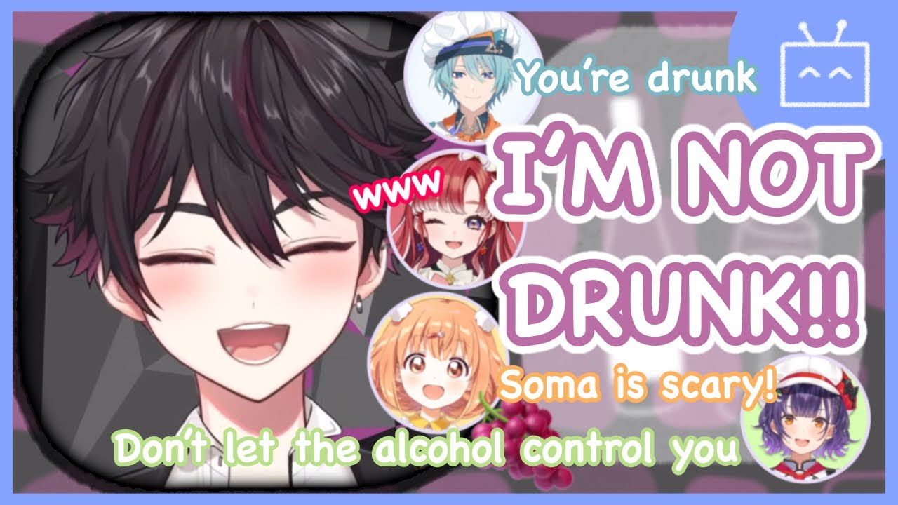 A drunk Soma calls Speciale [Sakayori Soma / Nijisanji ] (eng sub)