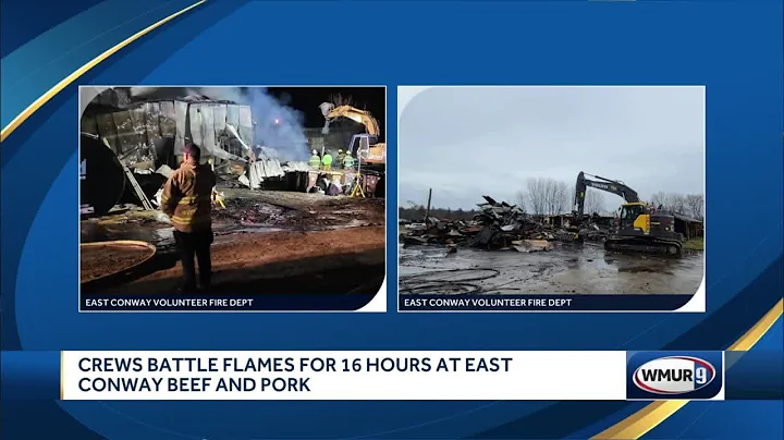 Crews battle Conway fire for more than 16 hours