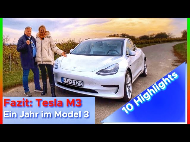 Rückblick 1 Jahr Tesla Model 3