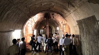 防衛省内の大本営陸軍部を報道陣に公開