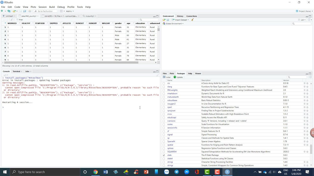 Error When Installing R Package Using Rstudio - Lỗi Khi Cài Đặt Package Trong R-Studio