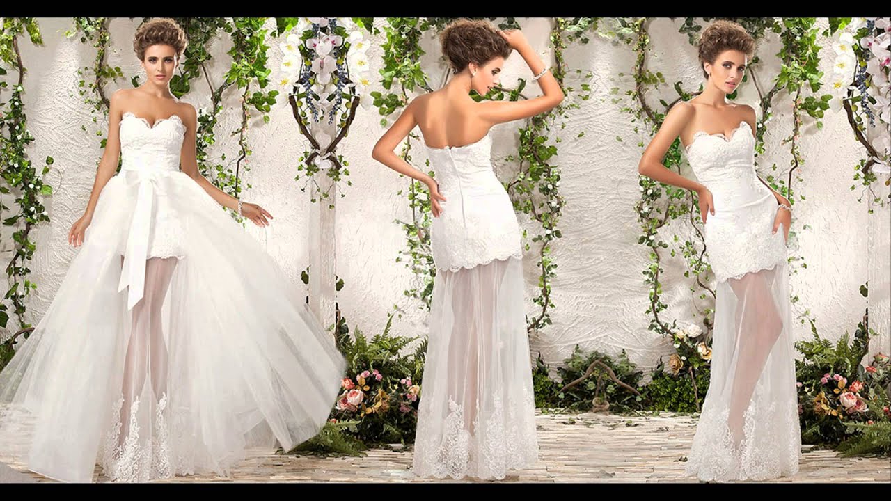 Idealrobe.fr - Simple Robe De Mariée Pas Cher - YouTube