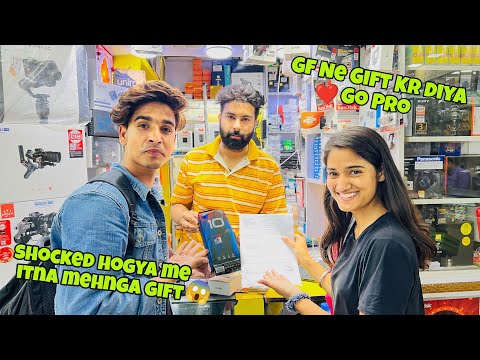Delhi Pauch Kr Girl Friend Ne Diya Itna Bada Surprise 🎁 GoPro Hero 10 | @kkkipower