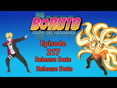 Boruto – Episódio 217 do anime: Data de Lançamento