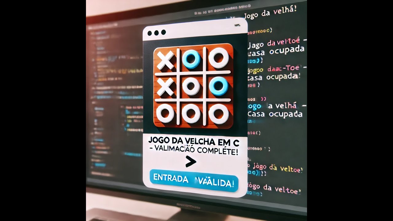 Crie um Jogo da Velha em C com Validações e Regras Completas! - YouTube