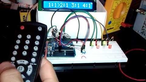 IR 4CH Remote - Arduino | ANIX