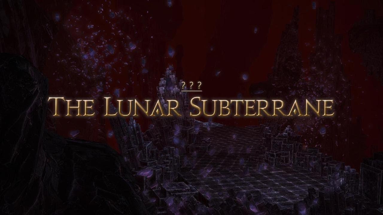 FF14 Online | The Lunar Subterrane Dungeon