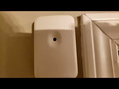 Vivint Alarm Entry Glass Break Sensor Battery Change Replacement  DIY