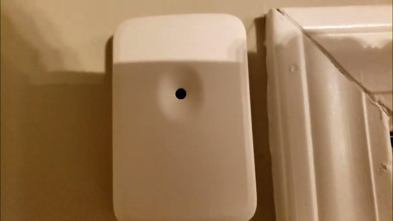 Vivint Alarm Entry Glass Break Sensor Battery Change Replacement DIY