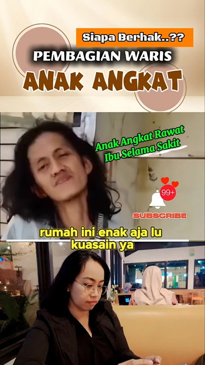 Siapa Berhak Pembagian Waris Anak Angkat⁉️ #warisanakangkat #sengketawaris #hartawarisan #ahliwaris