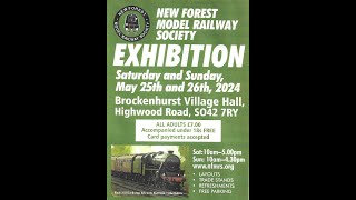 New Forest Model Railway Exhibition 2526 May 2024