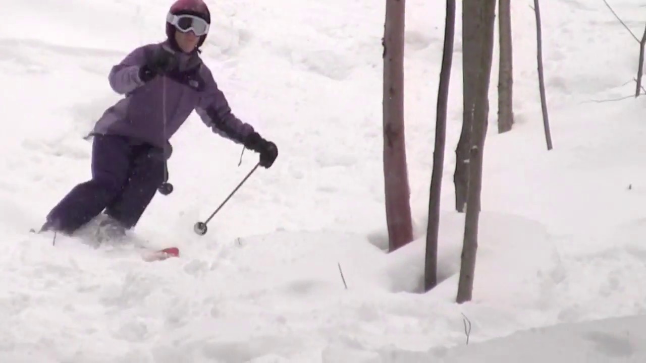 Backyard Glade Skiing YouTube