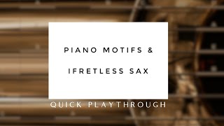 Piano Motifs & iFretless Sax | Ambient Playthrough with Eventide MicroPitch screenshot 5