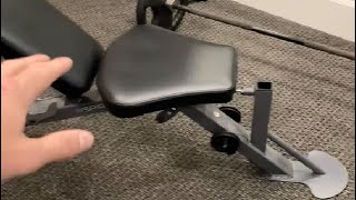 Inspire Fitness Workout Bench for Home Gym Review, Phenomenal workout bench! MUST have for home gym!