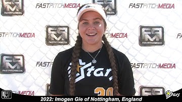 2022 Imogen Gie Catcher and First Base Softball Skills Video - Colorado Stars