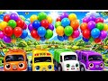 “Wheels on the Bus | Fun Nursery Rhyme for Kids with Sing Along &amp; Colorful Animation!”