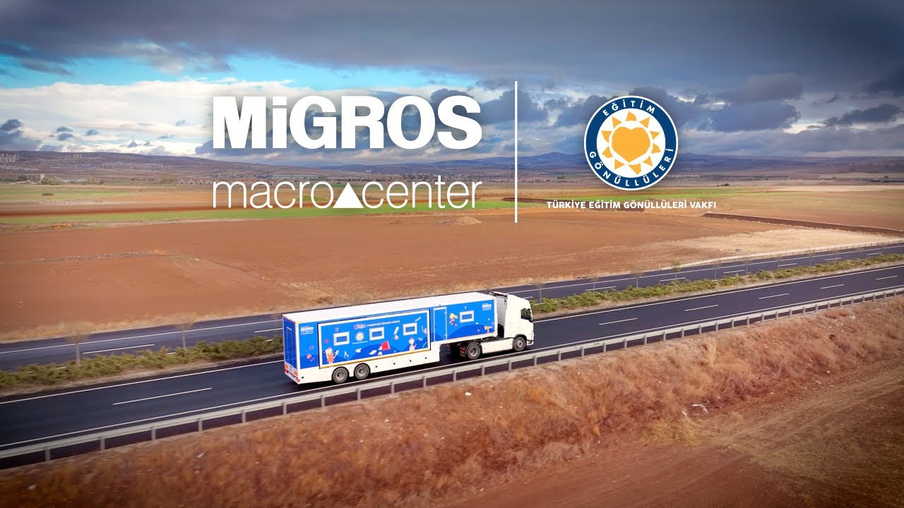 Migros Bilim Ateşböceği Tırı ile Çocuklarımız Bilimle Tanışıyor