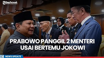 Presiden Prabowo Langsung Panggil Menhan dan Mendikti Saintek Usai Pertemuannya Dengan Jokowi