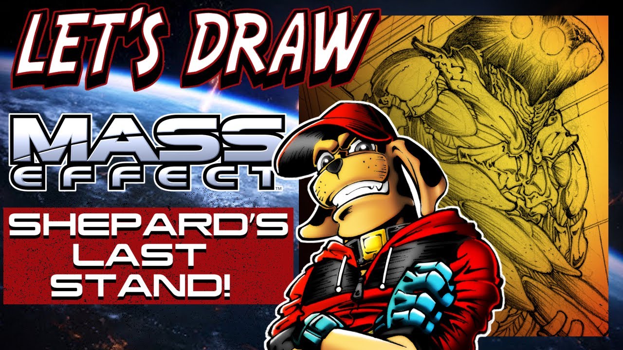 SHEPARD IS BACK! - The Illusive Artist Draws Mass Effect
