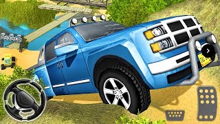 Offroad Pickup Truck Hill Driving Simulator 2021 - 4x4 Jeep Driver | Android Gameplay screenshot 2