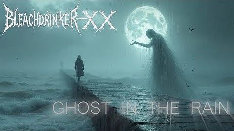 Bleachdrinker-XX - 8. Ghost in the Rain [Lyric Visualizer | Handwritten x AI-Generated]