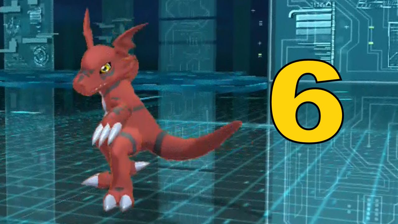 Digimon Story Cyber Sleuth PS VITA Let s Play Walkthrough 6 First Mission plete Guilmon