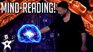 Magician REACHES INTO HOST'S MIND in a UNIQUE Audition! | Magician's Got Talent