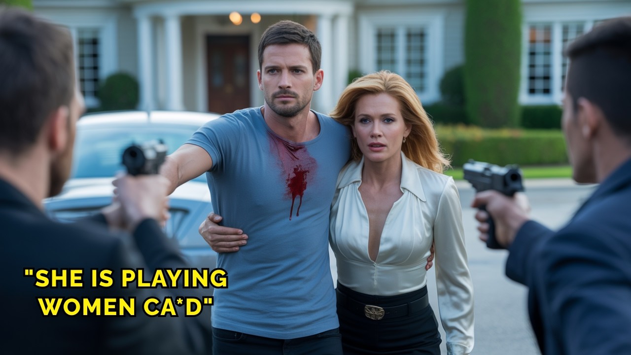 Single Dad Took a Bullet for a Millionaire Widow — Next Morning She Introduced Him as Her Husband