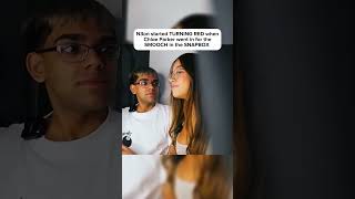 N3on started TURNING RED when Chloe Parker went in for the SMOOCH in the SNAPBOX 😍📸