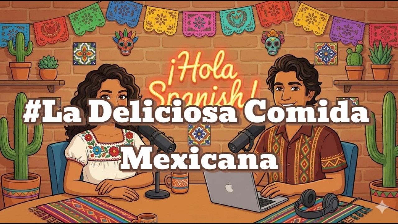 Spanish Listening Practice – About Delicious Mexican Food | Easy Spanish Practice | Spanish Podcast