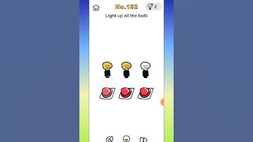 Brain Out Level 132 Light up all the bulb