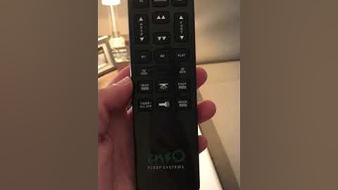 ensO adjustable bed Simple FIX/ Reset