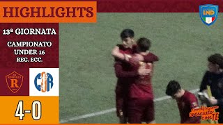 Romulea - Club Olimpico Romano | HIGHLIGHTS XIII giornata Under 16 Reg. Ecc.