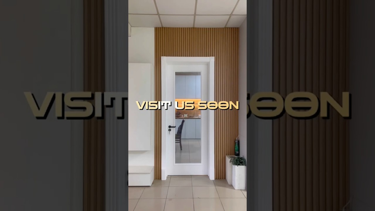 Double Swing Glass Door