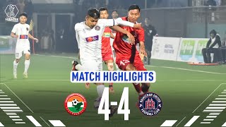 Shillong Lajong FC 4-4 Rajasthan United FC | I-League 2023-24 | Full Highlights