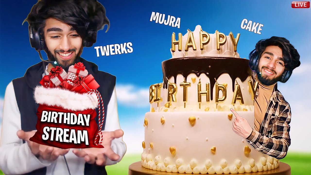 BIRTHDAY STREAM HIGHLIGHTS 🤍😍 MUNEEB PLAYS - YouTube