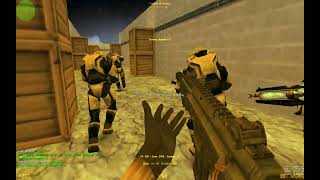 Counter Strike 1.6 - Zombie Escape Mod - Map: ze_black_mesa MgharbaGaming
