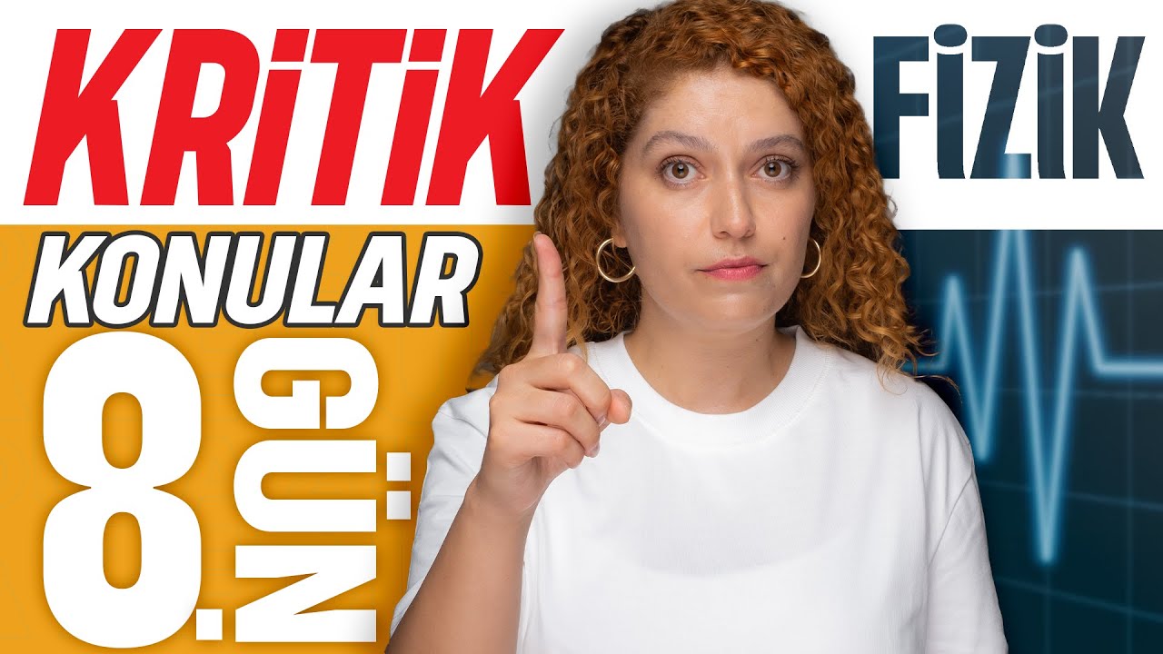 TYT Fizik kritik konular kampı | 2026 - 2027 | 12 GÜNDE (GÜN-8 Akışkan Basıncı Konu Anlatım)