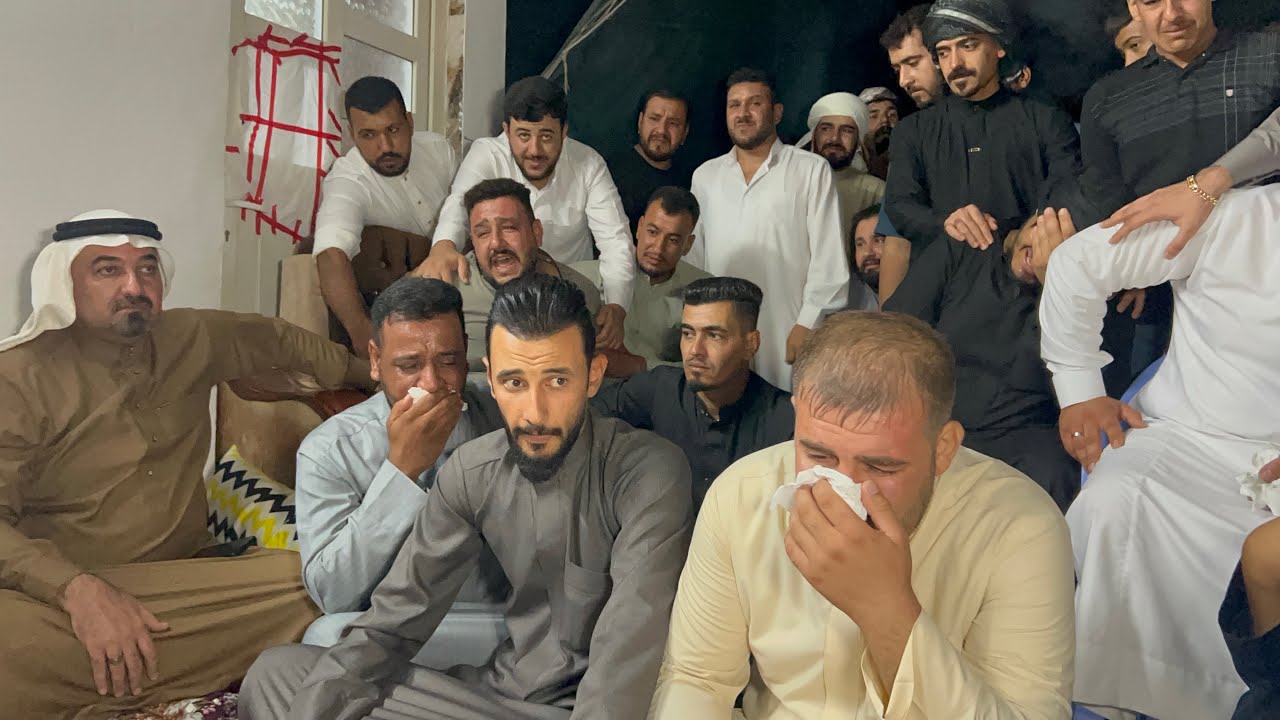 المداح عبالردود الشاماني عتاابة حزينة تبجي مؤثره جداا عن الاب على روح المرحوم جواد البازي