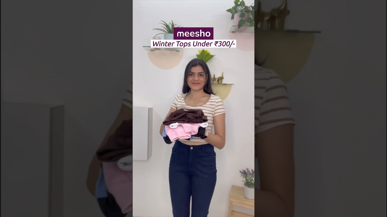 MEESHO WINTER TOPS HAUL under Rs. 300/- | Affordable winter tops | Sweatshirts under 300 