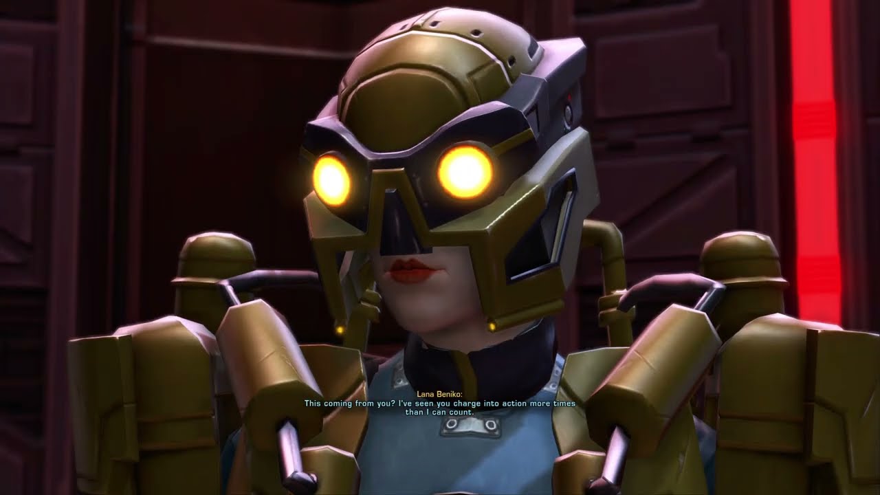 SWTOR: Agent goes to interrogate Malgus again (Lana Romance)