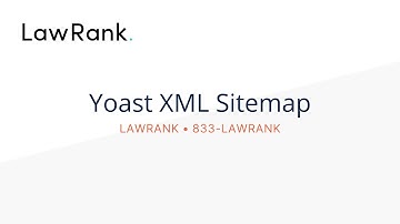 Create and Install a XML Sitemap Using Yoast SEO