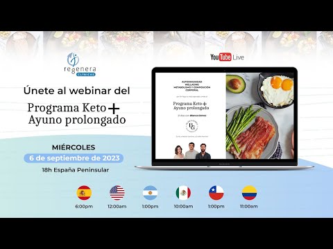 Webinar programa Keto+Ayuno