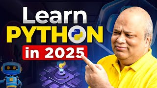 Python Full Course in Hindi 🔥Learn Python Programming from Scratch in 2025 | Free Resources Projects