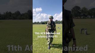 11th ACR Mechanized Infantry 1970-71 Vietnam War Impression #history #vietnamwar #reenacting