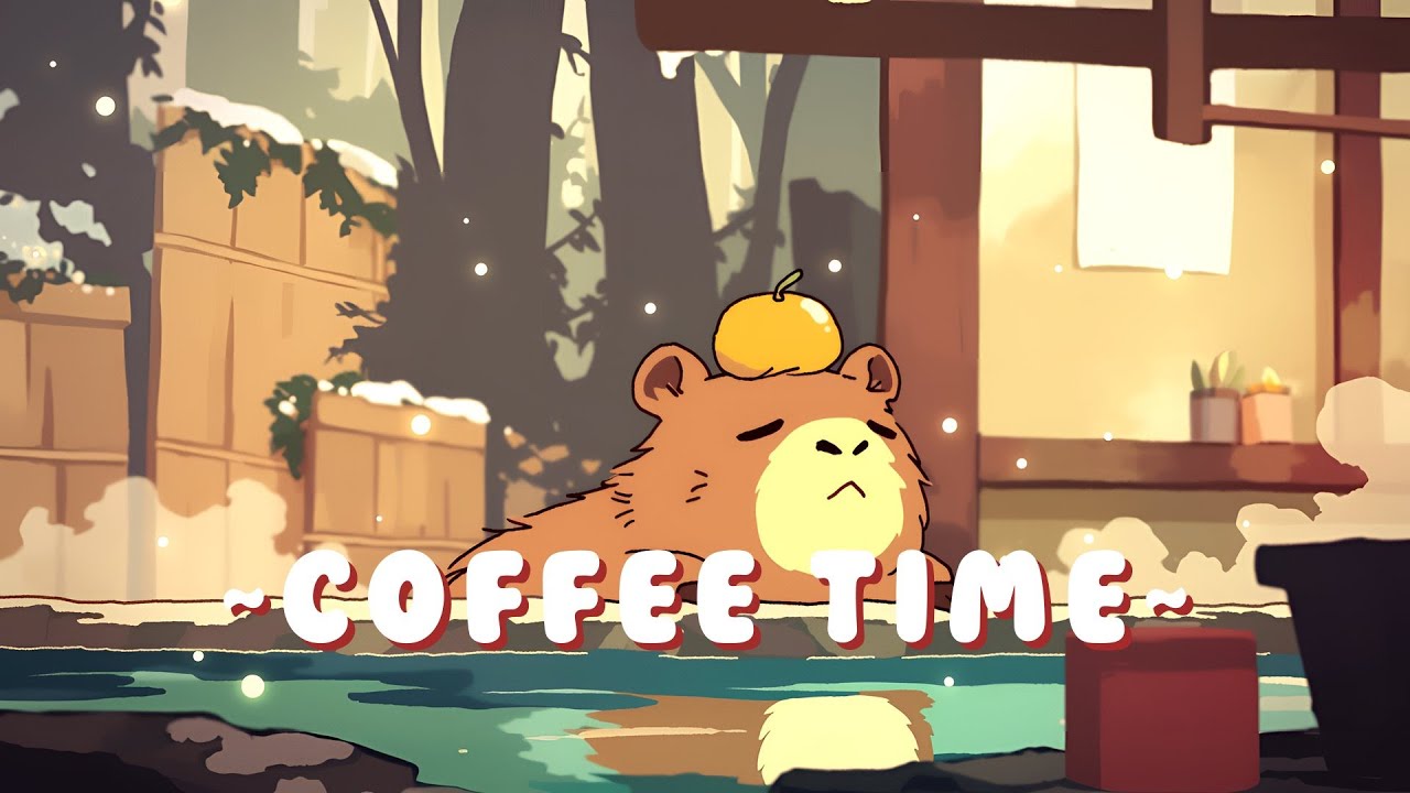 Capybara Beat Station - Relaxing Tunes Collection ~ Peaceful Flow ~ 🦫 ✨ 🌙 | Focus Helper
