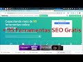 Mais de 95 ferramentas online para SEO