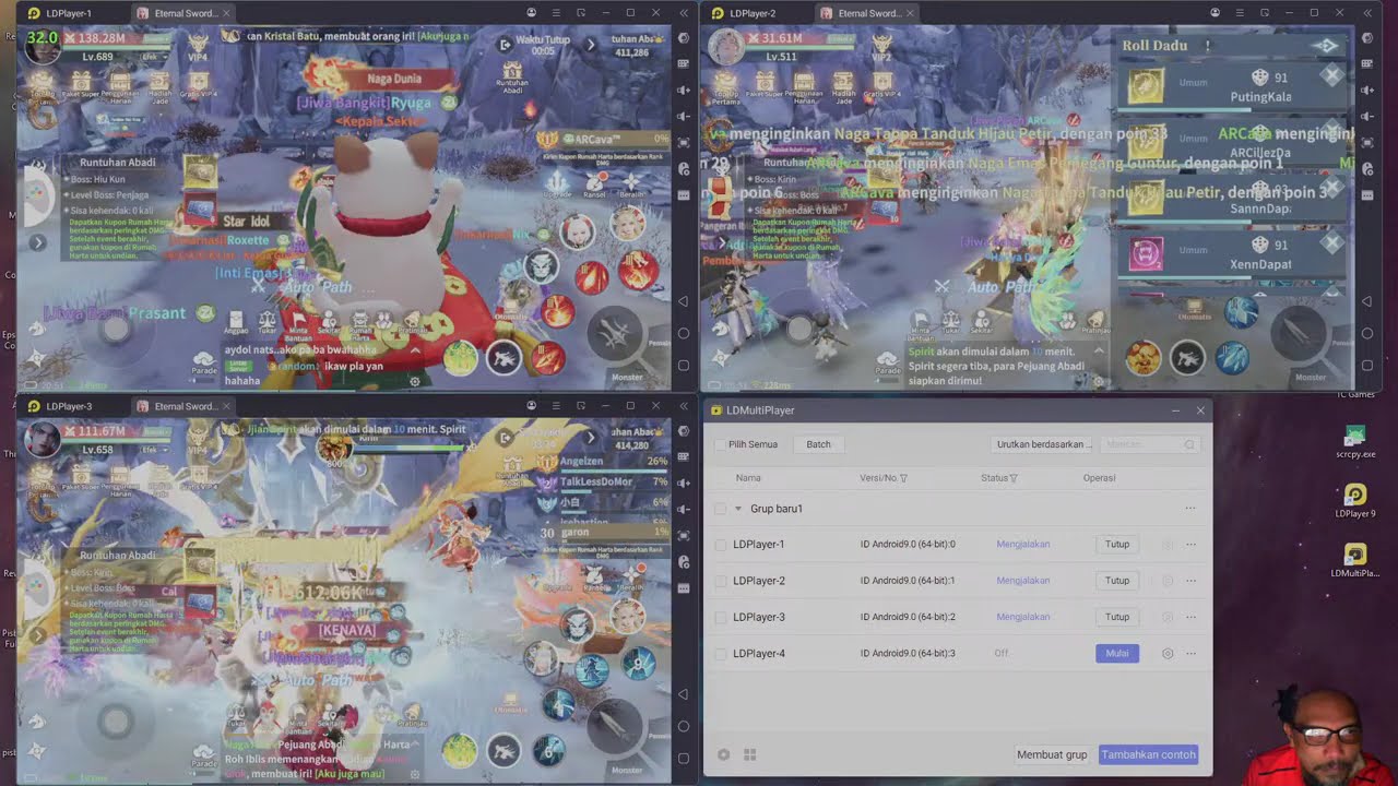 Epic Triple Account Opening Eternal Sword Pack Showcase Live