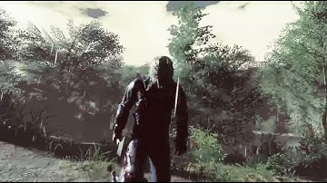 Friday the 13th Game Part II Jason Voorhees Gameplay Higgins Haven Weapon Swap Pig Splitter