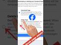 how to dee fb page permanently on mobile 2025 ✅ | Facebook page Kaise Delete kare | fb page delete
